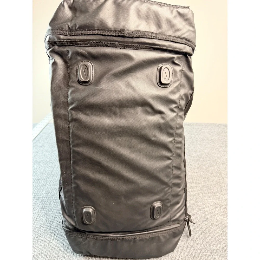Nike Elite Vintage Duffle Bag Black Travel Gym‎ School Messenger Sling Large